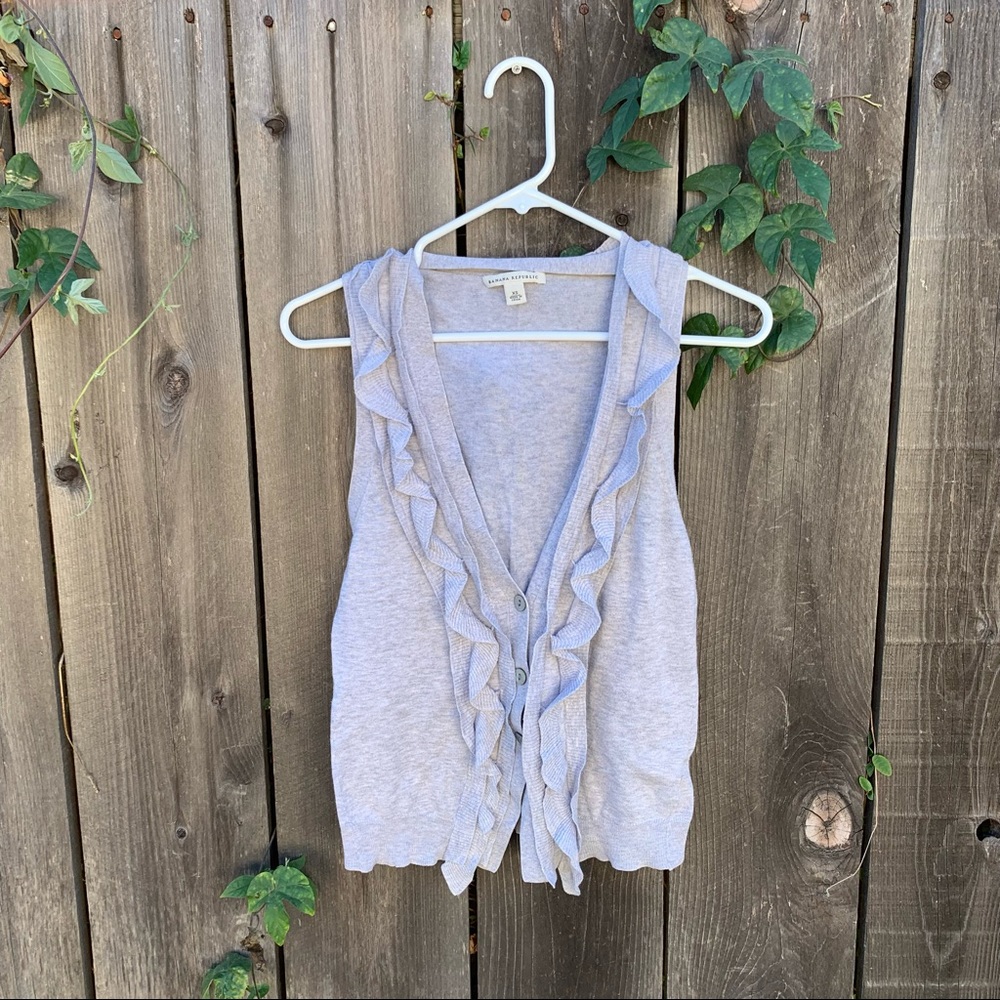 Banana Republic Sleeveless Cardigan